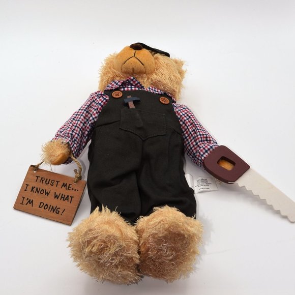 Vintage Burton & Burton Larson The Handyman Bear - Picture 5 of 5